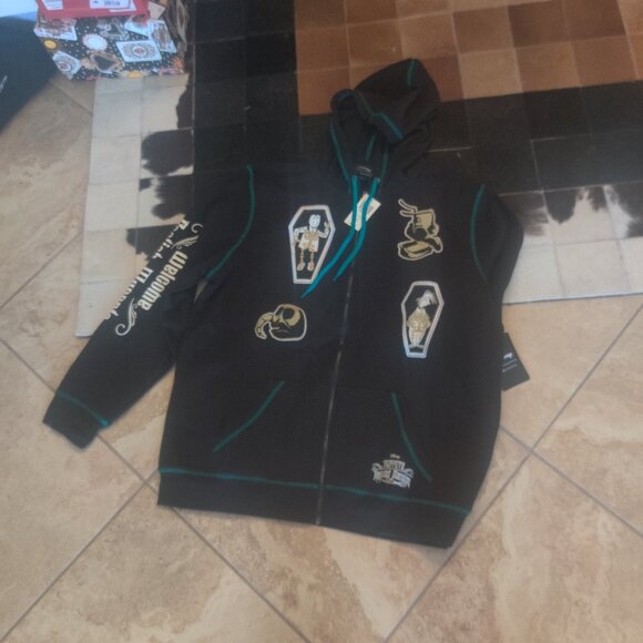 Her Universe Haunted Mansion glow in the dark  sweatshirt size 2x New UNISEX - Picture 1 of 6